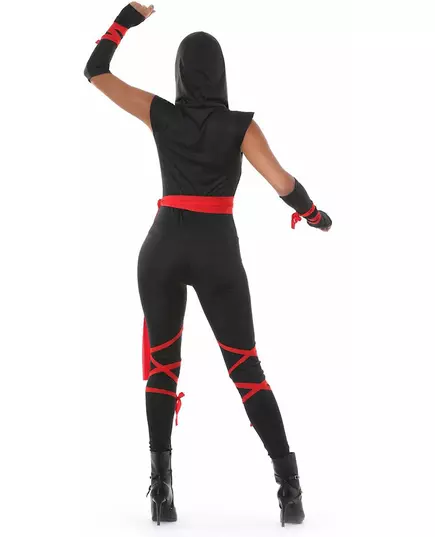 Sexy ninja overal kostým pro ženy, Velikost: Medium, image 2