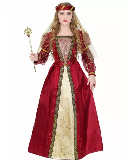 Královský středověký princeznovský kostým pro dívky, Velikost: 11-13 let (158 cm), image 2