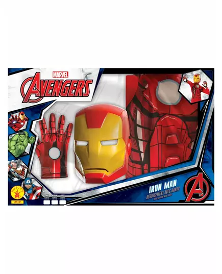 Klasická sada Iron Man s rukavicemi pro chlapce, Velikost: 7-8 let (122 to 128 cm), image 2