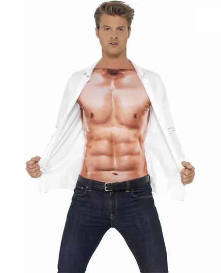 Tričko se svaly pro dospělé, Velikost: Large, image 2