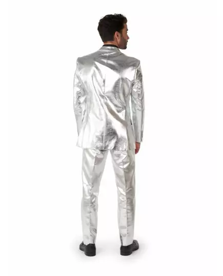 Mr. Shiny Silver pánský kostým Opposuits, Velikost: Large (EU 52-54), image 2