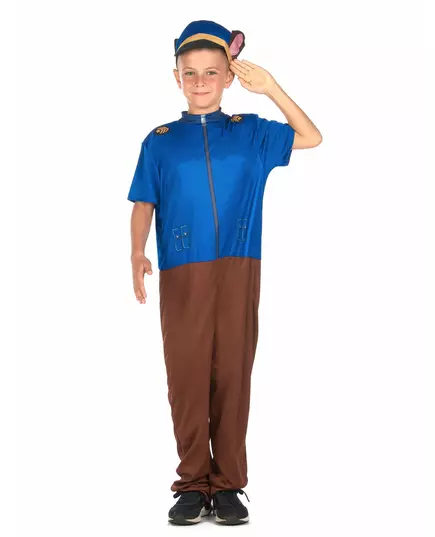 Dětský kostým policejního psa modrý, Velikost: 4-6 let(110-120 cm), image 2