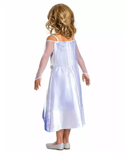 Klasický bílý kostým Elsa – Sněhová královna 2 pro dívky, Velikost: 3-4 let (97 - 109 cm), image 2