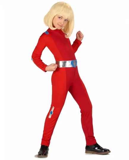 Dívčí kostým Red Shock Spy, Velikost: XL 13-14 let(140-152 cm), image 2