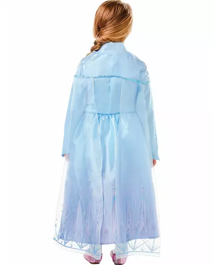 Luxusní kostým Elsa Frozen 2 pro dívky, Velikost: 9-10 let (134 to 140 cm), image 2