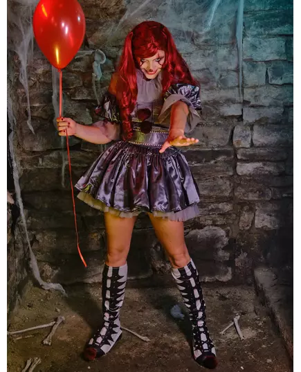 Šaty kostým Pennywise pro ženy, Velikost: Medium, image 2