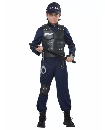 Luxusní SWAT kostým pro děti, Velikost: 12-14 let (155 cm), image 2