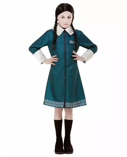 Dívčí kostým Wednesday Addams Family, Velikost: 7-9 let (130/143 cm), image 2