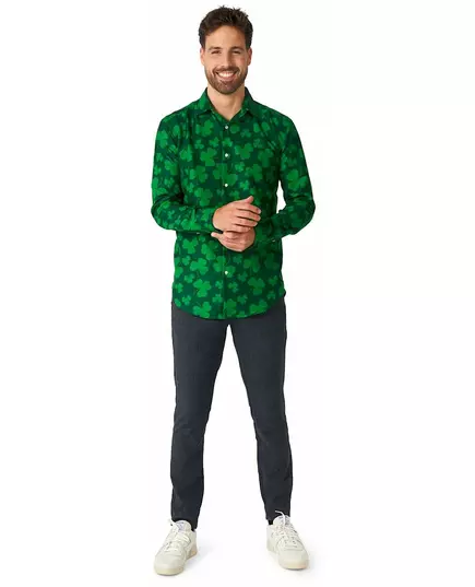 Suitmeister pánská košile St. Patrick's Day se shamrockem, Velikost: Large (EU 52-54), image 2