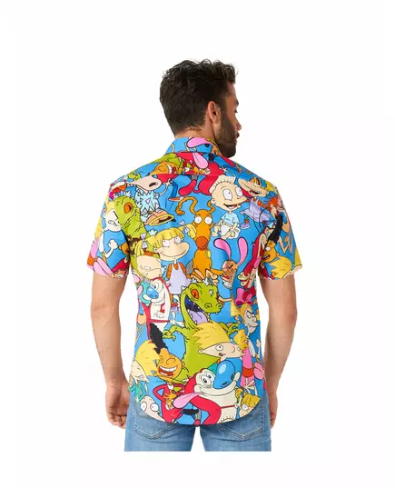 90's Nickelodeon Opposuits košile s kresleným motivem pro dospělé, Velikost: XX-Large (EU 60-62), image 2