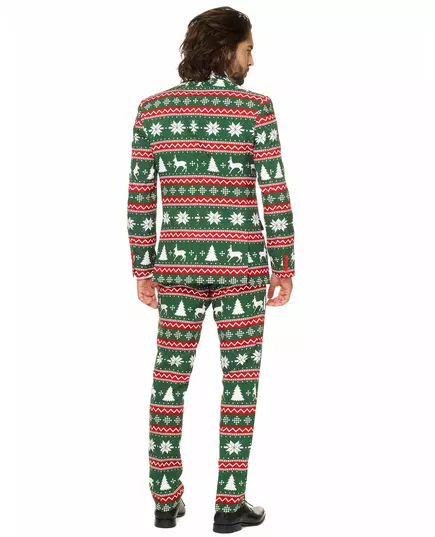 Kostým Mr. Festive green pro muže Opposuits, Velikost: Large (EU 54), image 3