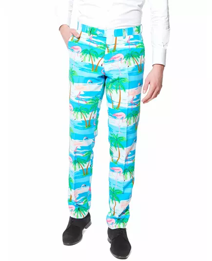 Kostým Mr. Flamingo pro muže Opposuits, Velikost: Medium (EU 48-50), image 3
