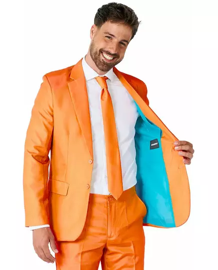 Mr. Solid orange suit pro muže Suitmeister, Velikost: X-Large (EU 56-58), image 3