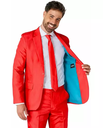 Mr. Solid red suit pro muže Suitmeister, Velikost: X-Large (EU 56-58), image 3