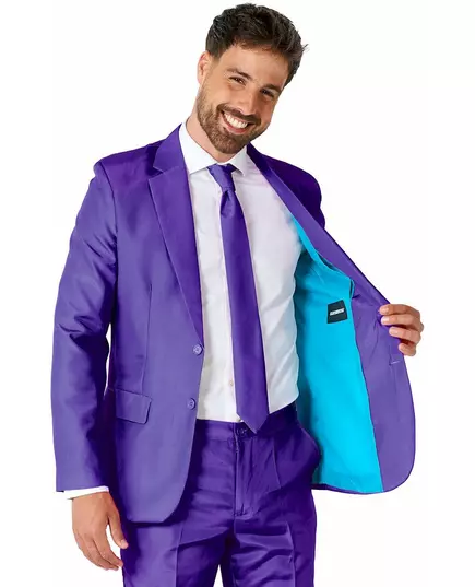 Mr. Solid purple suit pro muže Suitmeister, Velikost: Medium (EU 48-50), image 3