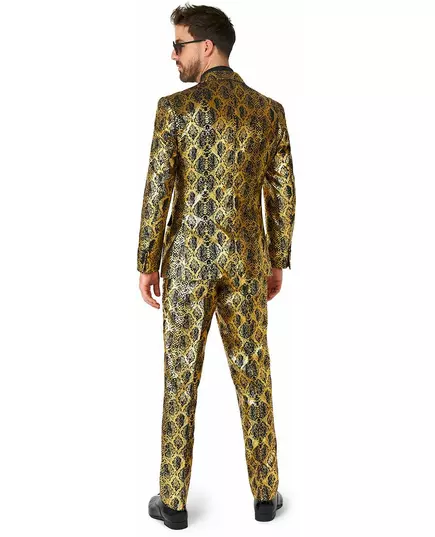 Opposuits lesklý hadí kostým pro dospělé, Velikost: Medium/Large (EU 52), image 2