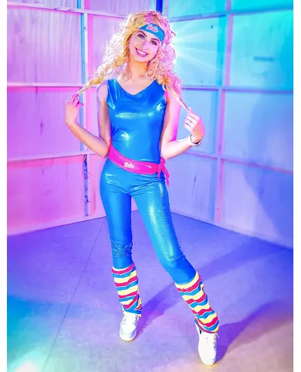 Barbie aerobik kostým pro ženy, Velikost: Small, image 2