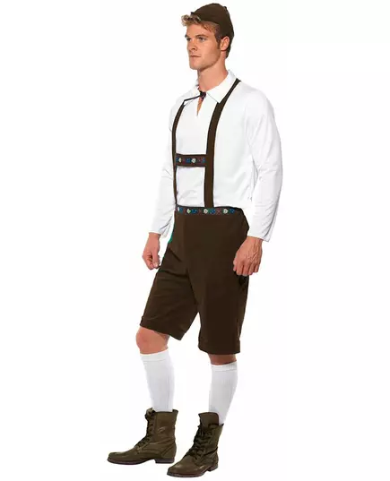 Kompletní bavorský kostým pro muže, Velikost: Medium, image 3
