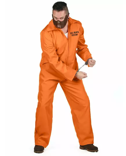Kostým kanibalského vězně pro muže Halloween, Velikost: XX-Large, image 3