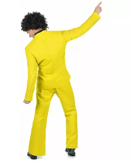 Žlutý disco kostým pro dospělé, Velikost: X-Large, image 3