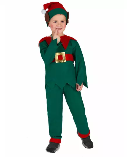 Dětský vánoční elf kostým, Velikost: 10-12 let, image 3