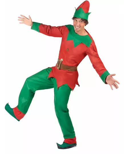 Kostým vánočního elfa pro muže, Velikost: Medium, image 3