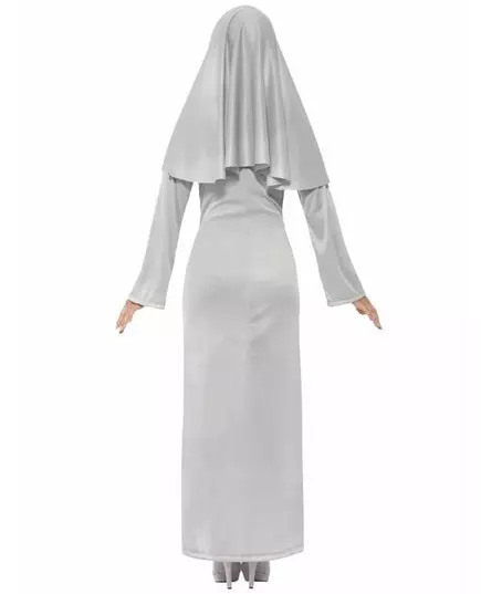 Halloweenský kostým jeptišky – duch pro ženy, Velikost: Medium, image 3