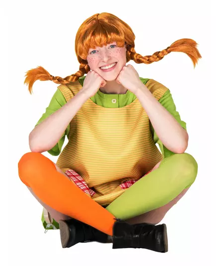 Kostým Pippi Dlouhá punčocha pro ženy, Velikost: X-Large, image 3