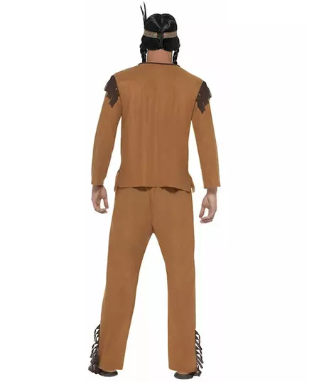 Indiánský kostým s třásněmi pro muže, Velikost: X-Large, image 3