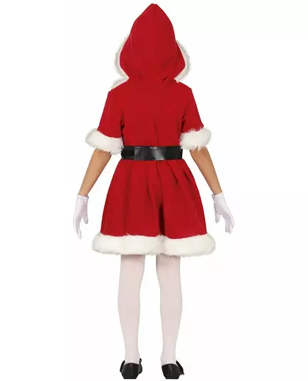 Dívčí kostým Santa Claus s kapucí, Velikost: 5-6 let (110-115 cm), image 2