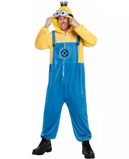 Klasický kostým Mimoň (Minions) pro dospělé, Velikost: Small/Medium, image 2