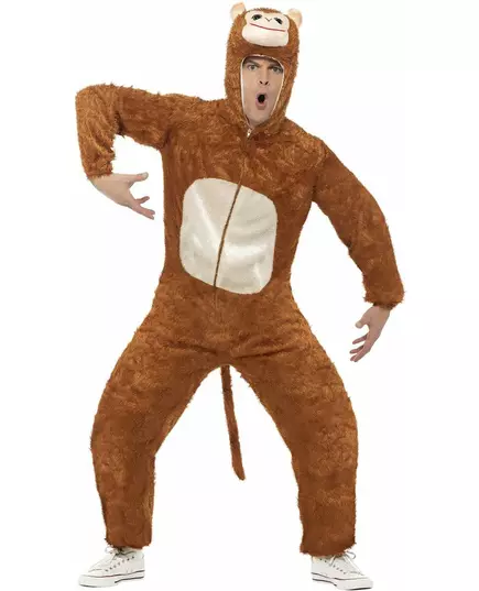 Kostým opice pro dospělé, Velikost: Large, image 3