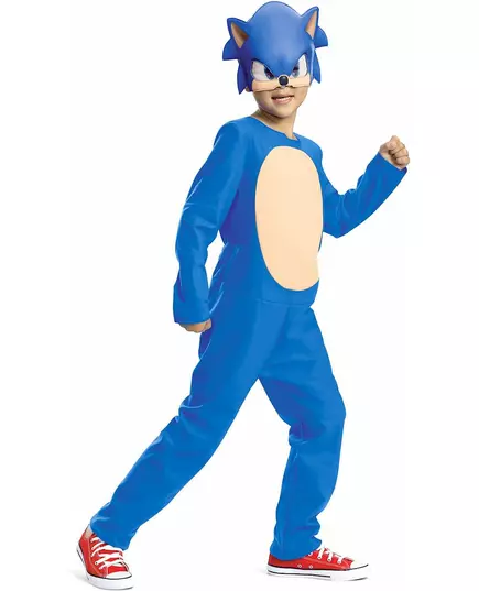 Základní kostým Sonic pro děti, Velikost: 3-4 let (97 - 109 cm), image 2
