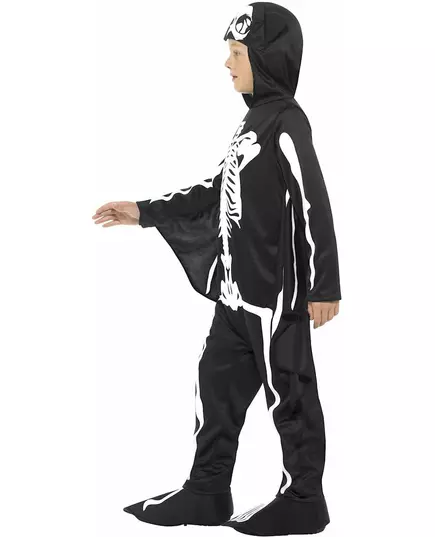 Dětský kostým netopýří kostlivec Halloween, Velikost: 10-12 let (145/158 cm), image 3