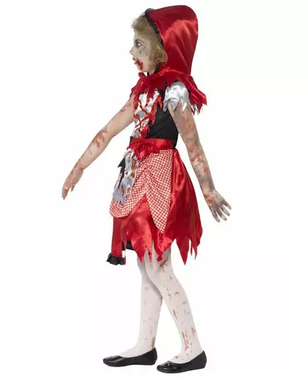 Kostým zombie Červené Karkulky pro dívky, Velikost: 10-12 let (145/158 cm), image 3