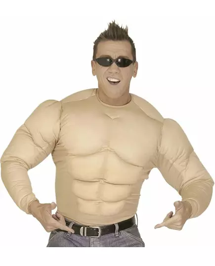 Falešný svalnatý vojenský trup pro dospělé, Velikost: Large, image 3