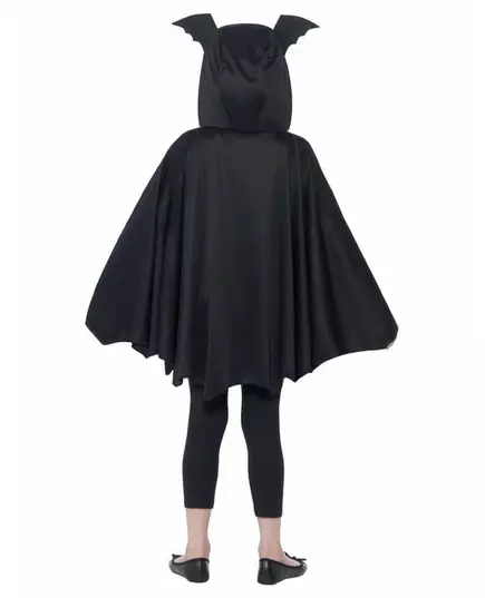 Kostým černé netopýří pláštěnky pro děti Halloween, Velikost: 10-12 let (145/158 cm), image 3