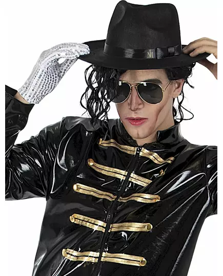 Černá bunda Michael Jackson pro dospělé, Velikost: X-Small, image 2