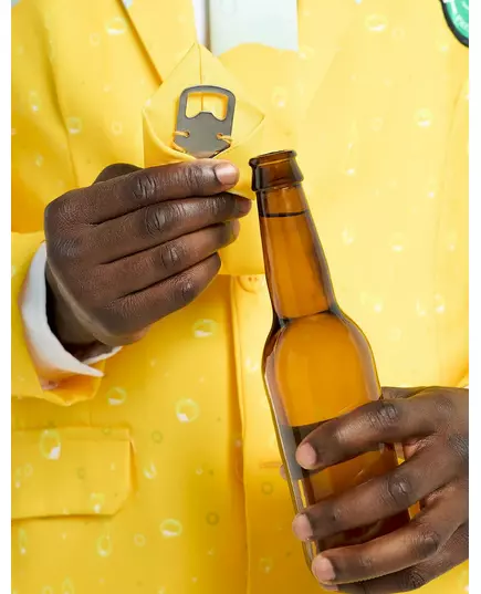 Pánský kostým Mr. Beer Yellow Suitmeister, Velikost: Large (EU 52-54), image 3