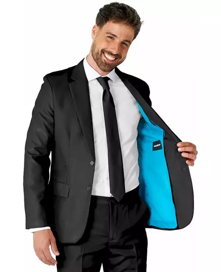 Mr. Solid černý pánský oblek Suitmeister, Velikost: Large (EU 52-54), image 3