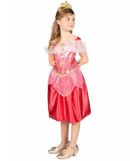 Klasický kostým Aurora – Šípková Růženka pro dívky, Velikost: 3-4 let (97 - 109 cm), image 3