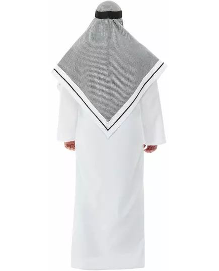 Deluxe bílý šejk kostým pro dospělé, Velikost: Large, image 3