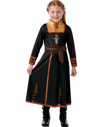 Klasický kostým Anna Frozen 2 pro dívky, Velikost: 9-10 let(134-140 cm), image 3