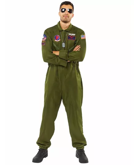 Pánský kostým Top Gun – overal, Velikost: Large, image 3