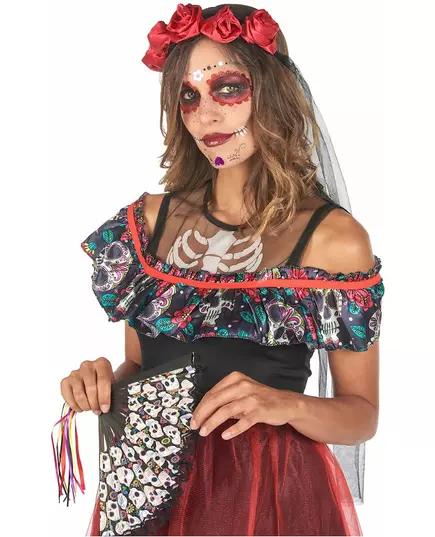 Kostým Day of the Dead pro ženy, Velikost: Medium, image 3