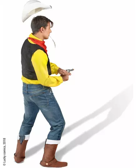 Kostým Lucky Luke pro dospělé, Velikost: XX-Large, image 3