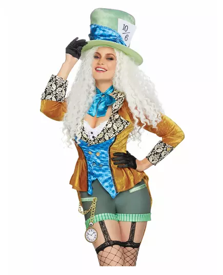 Luxusní extravagantní kloboučník kostým pro ženy, Velikost: M(40-42), image 3