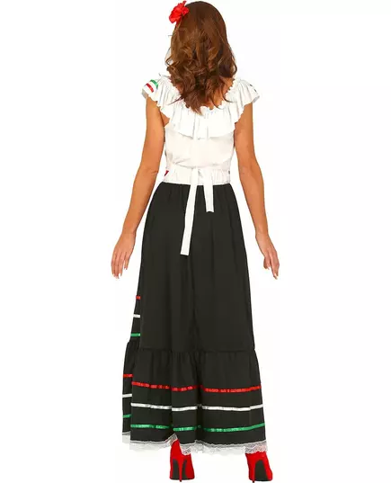 Dlouhý mexický kostým pro ženy, Velikost: Large (42-44), image 3