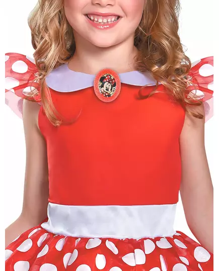 Klasický červený kostým Minnie Mouse pro dívky, Velikost: 3-4 let (97 - 109 cm), image 3