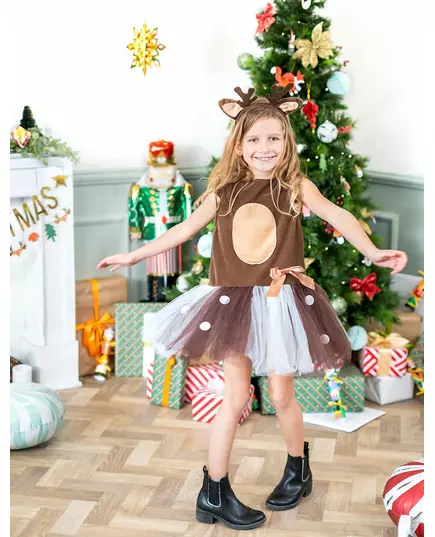 Dívčí kostým malého soba s tutu, Velikost: 8-10 let (140 cm), image 3